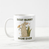 Funny Bunny, Best Bunny Mam Ever, Bunny Lover Koffiemok (Links)