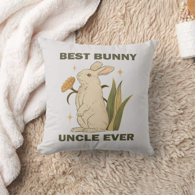 Funny Bunny, Best Bunny Oom Ever, Bunny Lover Kussen (Deken)