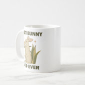 Funny Bunny, Beste Bunny Pap Ever, Bunny Lover Koffiemok (Voorkant links)