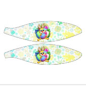 Funny Bunny biting an Easter Egg Basketbal (Panelen)