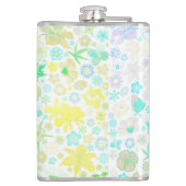 Funny Bunny biting an Easter Egg Heupfles (Achterkant)