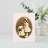 Funny Bunny Briefkaart (Staand voorkant)