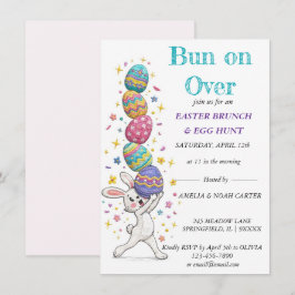 Funny Bunny Easter BRUNCH & HUNT Kaart