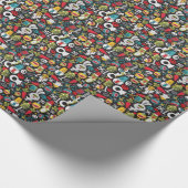 Funny Bunny Gift Wrap Cadeaupapier (Hoek)
