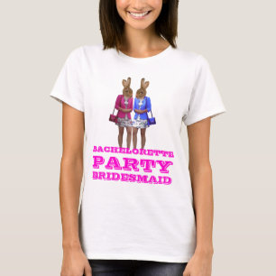 Funny bunny girl Bachelorette T-shirt
