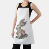 Funny Bunny Haakwerk Patchwork Camo Konijn Happy P Schort (Insitu)
