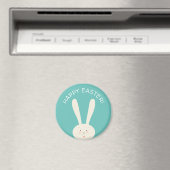 FUNNY BUNNY Happy Easter Eggs Hunt Party Magneet (Insitu (Vaatwasser))