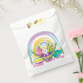 Funny Bunny Happy Paasdag Bedankzakje