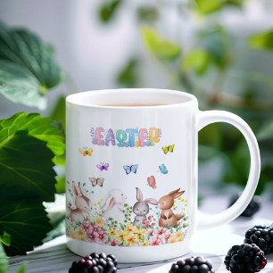 Funny Bunny Happy Paasdag Koffiemok