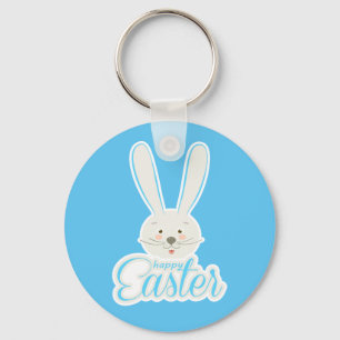 FUNNY BUNNY Hapy Easter Hunt Party Sleutelhanger