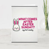 Funny Bunny Joke Card Kaart (Voorkant)