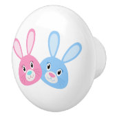 Funny Bunny Keramische Knop (Rechts)