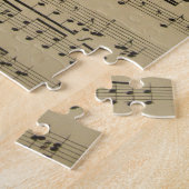 Funny bunny konbit violist legpuzzel (Zijkant)