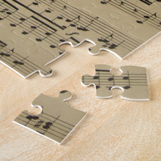 Funny bunny konbit violist legpuzzel (Zijkant)