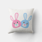 Funny Bunny Kussen (Achterkant)