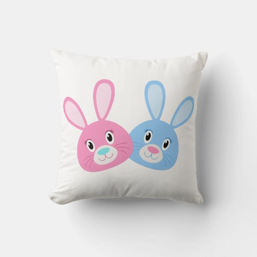Funny Bunny Kussen (Voorkant)