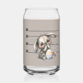 Funny Bunny- Police Lineup Blikvorm Glas (Voorkant)