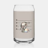 Funny Bunny- Police Lineup Blikvorm Glas (Achterkant)