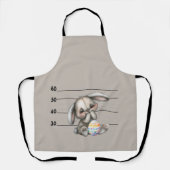 Funny Bunny- Police Lineup Schort (Voorkant)