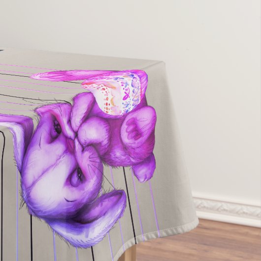 Funny Bunny- Police Lineup Tafelkleed (Voorbeeld)