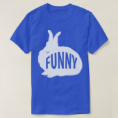 Funny Bunny - Rabbit Pun Premium T-shirt (Design voorkant)