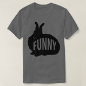 Funny Bunny Rabbit Pun T-shirt (Design voorkant)