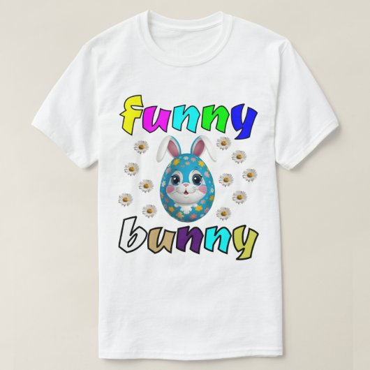 Funny Bunny T-shirt (Design voorkant)