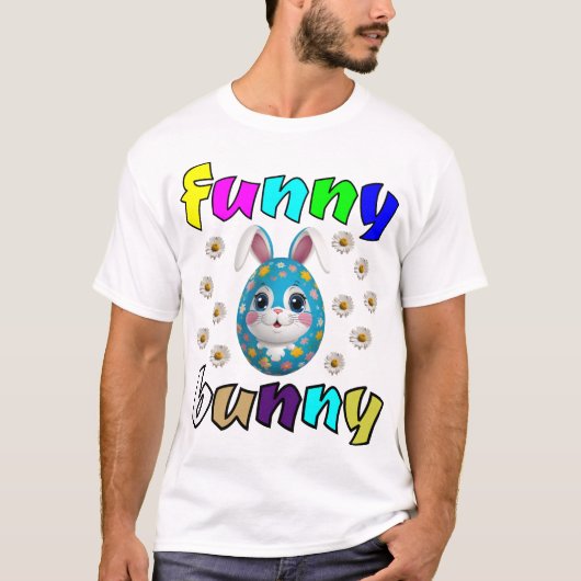 Funny Bunny T-shirt (Voorkant)
