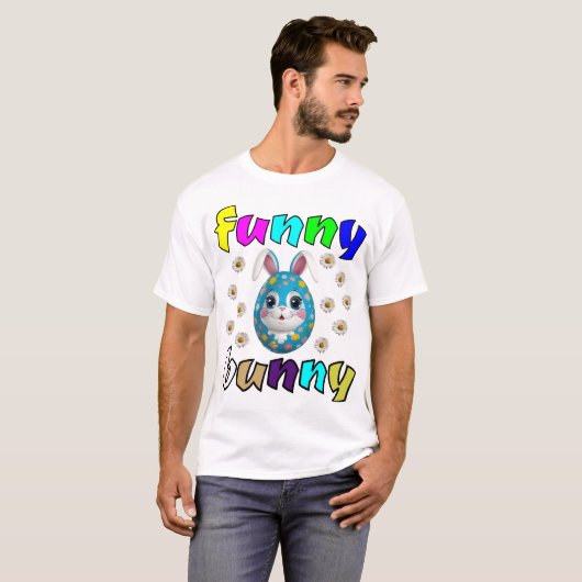 Funny Bunny T-shirt (Voorkant volledig)