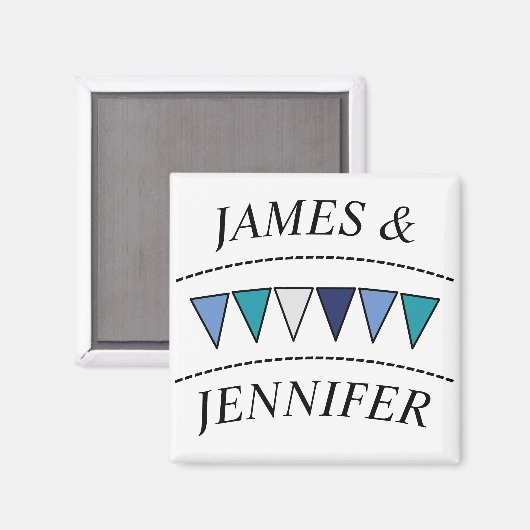 Funny Bunting Names Magneet (Voorkant / Achterkant)