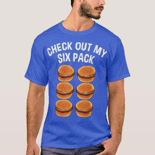 Funny Burger Art Mannen Vrouwen Sandwich Cheesebur T-shirt