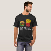Funny Burger Quote Hamburger Cheeseburger Lover 4 T-shirt (Voorkant volledig)