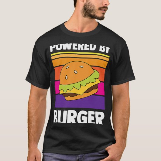 Funny Burger Quote Hamburger Cheeseburger Lover T-shirt (Voorkant)