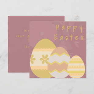 Funny Burgundy Abstract Eggs - aangepaste tekst