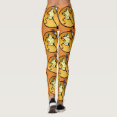 FUNNY BURRITO GRAPHIC PATTERS LEGGINGS (Achterkant)