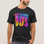 Funny Bus Driver Best Bus Driver Cool Terug naar S T-shirt (Voorkant)