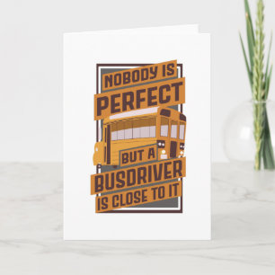 Funny Bus Driver School Bus Kaart