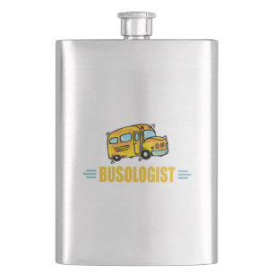 Funny Bus Heupfles
