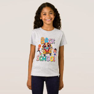 Funny Bus met Kinderen, terug naar school T-shirt