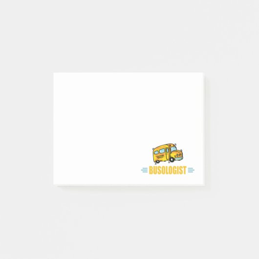 Funny Bus Post-it® Notes (Voorkant)