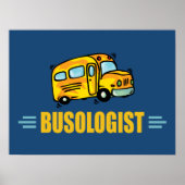 Funny Bus Poster (Voorkant)
