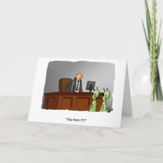 Funny Business Appreciation Wenskaart Kaart
