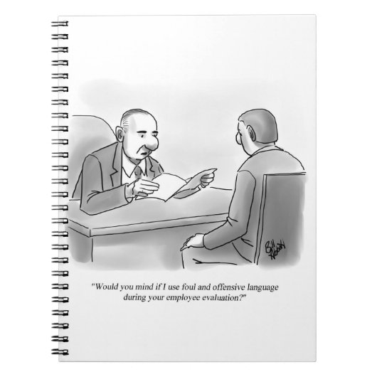 Funny Business Evaluation Humor Notitieboek (Voorkant)