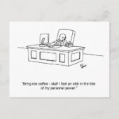Funny Business Humor Briefkaart (Voorkant)
