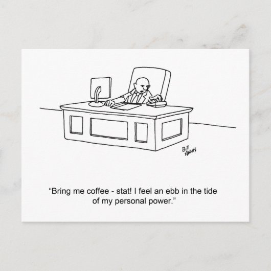 Funny Business Humor Briefkaart (Voorkant)