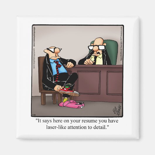 Funny Business Humor Magnets Magneet (Voorkant)