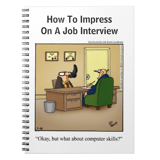 Funny Business Humor Notitieboek (Voorkant)