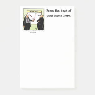 Funny Business Humor Post Het merkt op Post-it® Notes