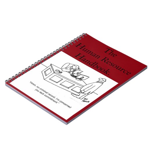 Funny Business Notitieboek Gift-Human Resource (Linkerzijde)