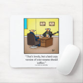 Funny Business Office Humor Mousepad "Spectickles" Muismat (Met muis)